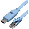 DSD TECH Cavo seriale SH-RJ45K USB a RS485 con interfaccia RJ45 e chip FTDI incorporato