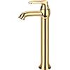 Omnires AD5112GL, Rubinetto lavabo alto Art deco, Gold