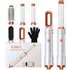UKYITU Asciugacapelli 5 in 1 Hair Styler, Air Styler Phone 5 in 1 Multifunzione Phon Capelli,Spazzola Asciugacapelli Per Dare Volume Ai Capelli, Lisciare, Arricciare, Ioni Air Curler Brush,Strumenti Capelli