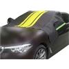 CGEAMDY Inverno Telo Parabrezza Antigelo Ripiegabile Copertura Parabrezza Auto Ghiaccio, Copri Parabrezzas Auto Antighiaccio Pioggia Polvere, Copertura Invernale Parabrezza Rimovibile(Nero Giallo)