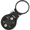 Akozon Supporto GPS Velo, Estensione per Computer da Bici Garmin Supporto Regolabile Accessorio Contachilometri Ciclismo in Lega di Alluminio (Nero)