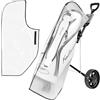 flintronic Copertura Antipioggia per Sacca da Golf, Traslucido Golf Bag Rain Cover, Antivento e Impermeabile, Design con Cerniera Superiore, Facile da Pulire, Chiusura in Vel-cro, 118x61x42 cm