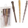 HARRY POTTER Harry Potter - Set di 3 penne a sfera baguette