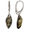 Artisana-Schmuck Artisana - Orecchini in ambra e argento sterling 925 rodiato