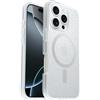 OtterBox Cover per iPhone 16 Pro React Series MagSafe, resistente a shock e cadute fino, cover ultrasottile, testata a norme MIL-STD 810G, Stardust-Trasparente, Senza Retail Package