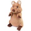 Tiny Heart Peluche Quokka 30cm Realistica Animale Adorabile Regali Morbidi e Carini per Bambini e Ragazzi, Giocattoli Peluche Marrone