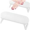 VTYTZZ Riposo per manicure imbottito per unghie | Cuscino stabile per sostenere la mano durante la posa di gel, vernice o nail art; superficie comoda e facile da pulire.