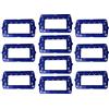 ZOREI 10 PCS Supporto 504 Compatibile Con Bticino Living Light, Supporto Telaio Per Scatola Incasso 504