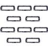 ZOREI 10 PCS Supporto 507 Compatibile Con Bticino Living Light, Supporto Telaio Per Scatola Incasso 507