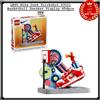 LEGO Nike Dunk Trickshot 43021 Basketball Sneaker Display 454 pezzi NUOVO