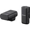Sony microfono ECM-W3S Omni-Direzionale Wireless con Custodia di Ricarica