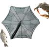 Changyeah Rete da pesca, 6 fori trappole per pesci pieghevoli, trappola da pesca pieghevole con esca, trappola pieghevole per granchi da lancio, per catturare pesci, gamberetti, granchi, aragoste