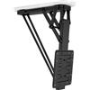 ITB supporto TV a soffitto per TV 55" Nero - Capacità 35 kg, Aggiustabile