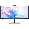 Samsung Monitor Curvo 34" 4K Ultra HD LED Nero con HDR e FreeSync