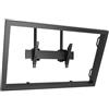 ITB supporto TV a parete 90" Nero 2,29m inclinabile - Montaggio soffitto