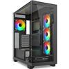 Sharkoon Case Elite Shark CA500 ATX Nero