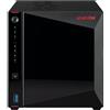 Asustor NAS AS5404T Server di Archiviazione Ethernet LAN 4 GB Nero