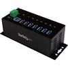 STARTECH Hub USB 3.0 a 7 Porte Nero con Velocità di Trasferimento 5000 Mbit/s