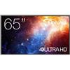 Optoma Monitor Pannello Piatto 65" 4K Ultra HD Wi-Fi Nero Android 11