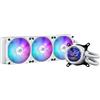 Asus dissipatore a liquido ROG Strix LC III 360 ARGB per CPU bianco, 3 ventole,