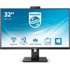 Philips Monitor P Line 326P1H/00 Quad HD 80 cm Nero