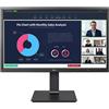 LG Monitor 24BP75CP-B 23.8" Full HD LED Nero con Pannello IPS