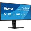 IIyama Monitor ProLite XUB3493WQSU-B6 34" UltraWide Quad HD 1440p Nero