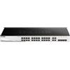 D-Link switch 24 porte 10/100/1000 Mbps con capacità di commutazione 56 Gbit/s
