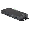 STARTECH Hub USB 3.2 Gen 2 Type-C Nero 4 Porte 10000 Mbit/s