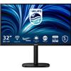 Philips Monitor 31.5" Quad HD 2560x1440 IPS Nero