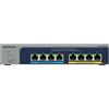Netgear Switch 8 Porte 2.5G PoE++ 40 Gbit/s Grigio