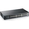 ZyXEL Switch Gestito L2 Gigabit Ethernet 24 porte 1U Nero