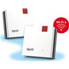 FRITZ Access Point Mesh Wi-Fi Set 1600 2-PACK Wi-Fi 6 Rosso Bianco
