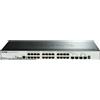 D-Link Switch Gigabit 24 Porte PoE Gestito L3 con 92 Gbit/s