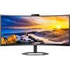Philips Monitor 34" 4K Ultra HD Curvo Nero con tecnologia flicker-free
