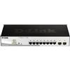 D-Link Switch Gigabit 10 Porte + 2 SFP PoE Smart3 1 Gbit/s