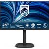 Philips Monitor 24.1" WUXGA 1920x1200 IPS Nero con Retroilluminazione LED