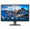 Philips Monitor LED 42.5" 4K Ultra HD Nero con SmartImage