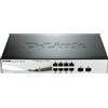 D-Link Switch Gigabit PoE Smart 8 Porte 10/100/1000Mbps