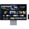 Samsung Monitor OLED 32" 4K Ultra HD con HDR e Supporto Wi-Fi