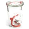 WECK Vasetto ermetico vetro cilindrico 850 ml con coperchio (minimo 6 pezzi)