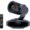 FEELWORLD Telecamera PTZ 4K10X con zoom ottico 10X, telecamera per conferenze 4K30fps con AI Auto Tracking con HDMI USB3.0 LAN (PoE) per servizi religiosi, istruzione, live streaming
