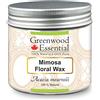 Greenwood Essential Pure Mimosa Floral Wax (Acacia mearnsii) 100% naturale terapeutico grado 50 g (49,9 g)
