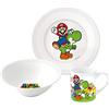 Super Mario Nintendo Super Mario Frühstücksset (Schale, Tasse, Teller)