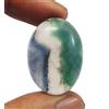 colori di gemme 67,95 ct pietra preziosa sciolta cabochon fluorite ovale bicolore AAA natural...