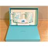 Tiffany & Co. Toile Fine Bone China White Mug Cup Pair Set Landmark Exclusive
