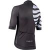 NALINI 02997701100C000.10 Bass TRIPES Jersey Uomo T-Shirt Nero/Grigio Metal S