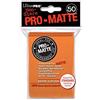 Ultra Pro - Pellicola protettiva opaca per carte, Colore Arrancione (Orange), 66X91 mm, 12904