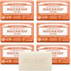 Dr. Bronner's Magia Sapone Dr. Bronner Pure-sapone di Marsiglia, All-One Canapa Tea Tree, 5 once Bar (confezione da 6)