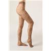 Calzedonia Collant Velati Fiori Marrone